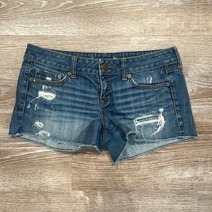 American eagle denim jean shorts